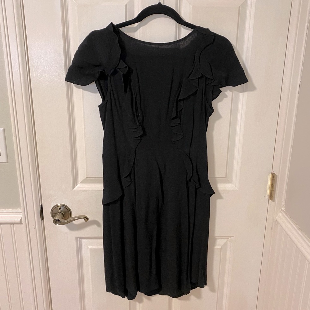 For Love And Lemons NEW WITH TAGS Black Ruffle Dress